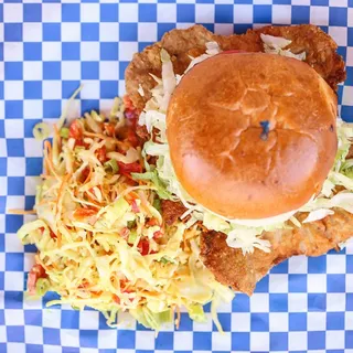 20. Tyrone's Midwest Crispy Pork Tenderloin Sandwich