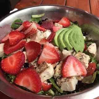 15. Strawberry Chicken Salad