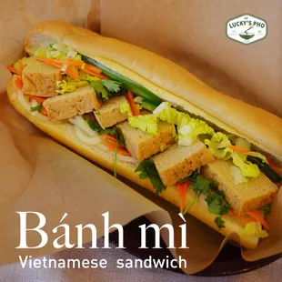 Tofu Banh Mi Sandwich