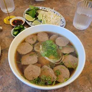 2. Meatball Pho (Bo Vien)*