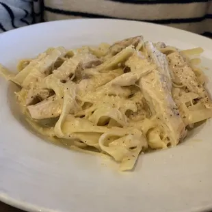 Fettuccine Alfredo with Chicken