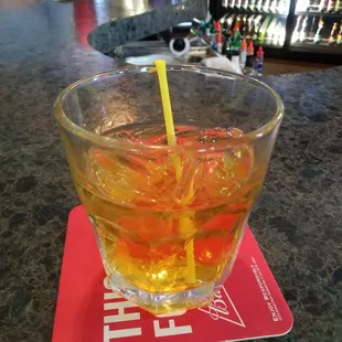 My usual, a little stronger.
