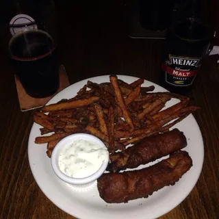 Beer Battered Fish & Chips