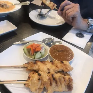 7. Chicken Satay