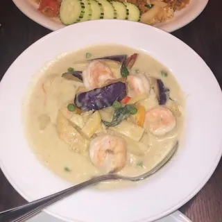 48. Tom Yum Fried Rice with Seafood