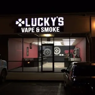 Our newest location of Luckys Vape located at 6249 E. 21st