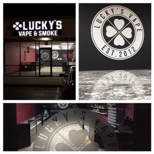 Our newest location of Luckys Vape located at 6249 E. 21st