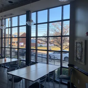 a view of the outside of the restaurant