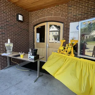 The set up for ordering