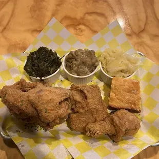FRIED CHICKEN and sides
