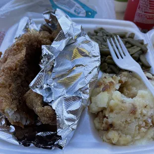 Same except mashed potatoes