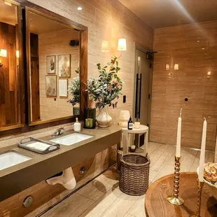 Inside bathroom