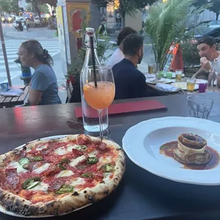 Lucifer pizza (gluten free) + oxtail pasta not enough for an entree