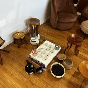 Ethiopian coffee ceremony