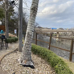 Great outside seating area.