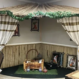 Coffee ceremony area