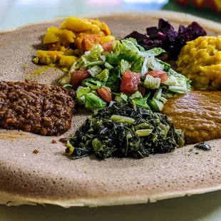 Veggie combo. Delicious.