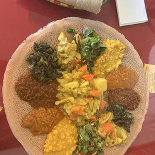Vegan Sampler Platter