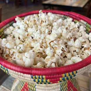 Popcorn for Ethiopian Style Coffee