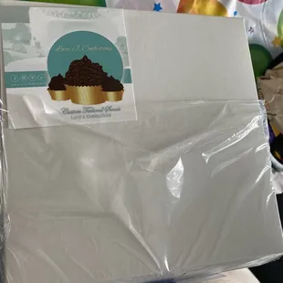 a box of cupcakes