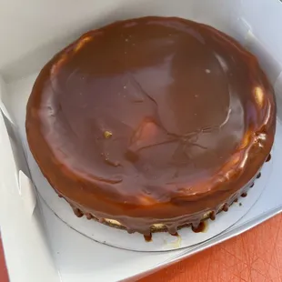 Caramel cheesecake