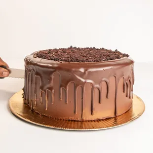 Calling all chocoholics! Blackout cake is for serious chocolate cake lovers only!