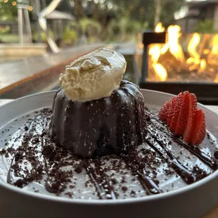 Chocolate rum cake