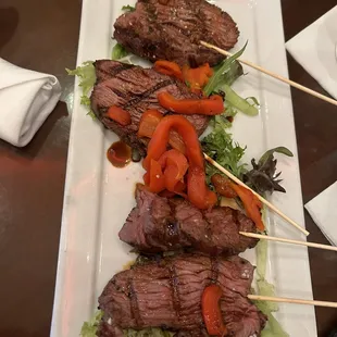 steak, food