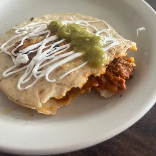 Gordita de picadillo