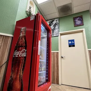 Nostalgic coke machine