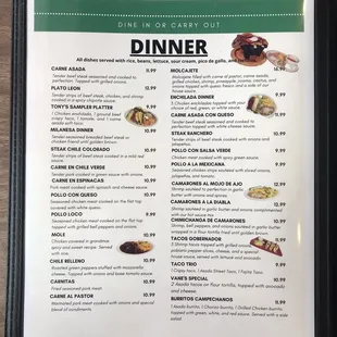 Menu p. 5