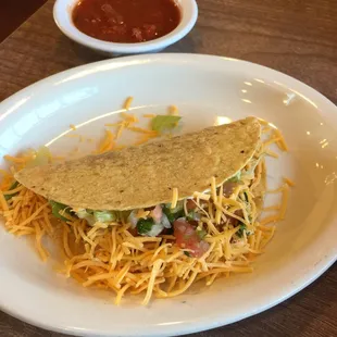 Beef crunchy taco