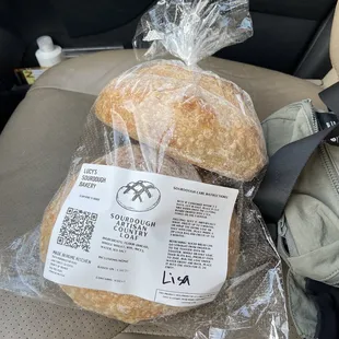 Fresh Sourdough loaves