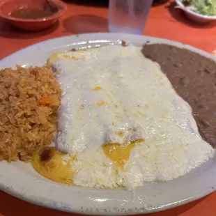 Sour Cream Enchiladas