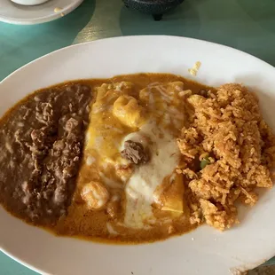 Seafood Enchiladas