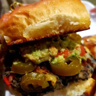 Spicy Lucy Burger