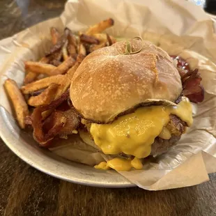 Mac and Cheese Burger