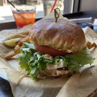 Salmon Burger