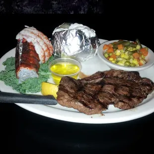 Steak and lobster: amazing!