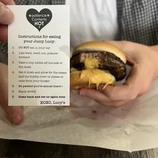 Juicy Stuffed Burger