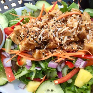 Hawaiian Chicken Salad ($13.95 &amp; worth every penny!)