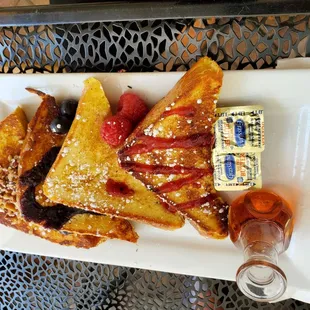 French toast flight