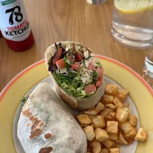 Blackened Chicken Wrap