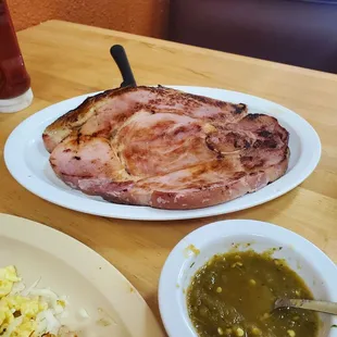 Look at size of this ham steak!