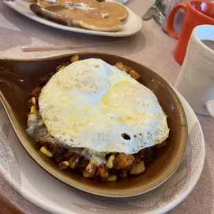 Gio skillet and Mickey Mouse pancake