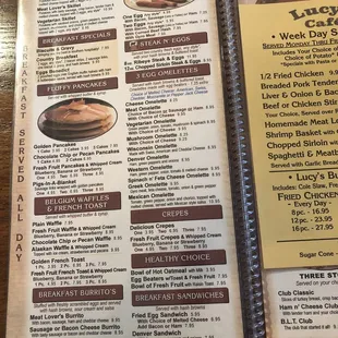 menu, sushi and sashimi