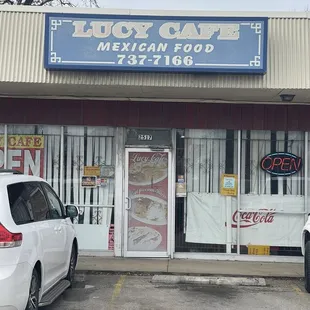 Restaurant entrance