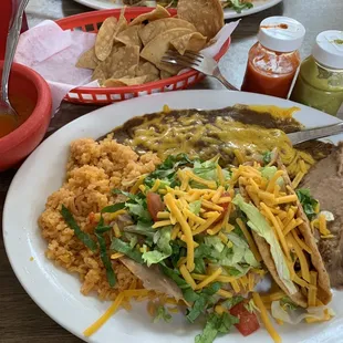 Combo Mexican plate