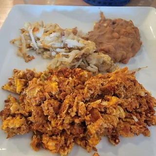Huevos con Chorizo