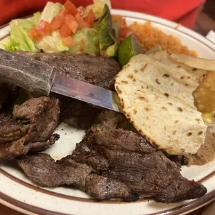 Carne Asada Plate